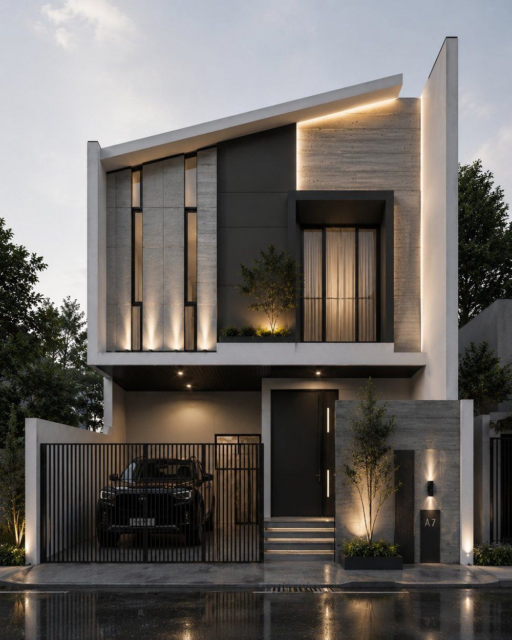 Modern Minimalist House 1